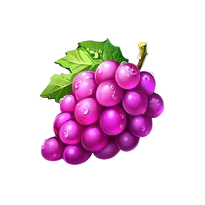 Grapes symbol in Sevens & Fruits slot