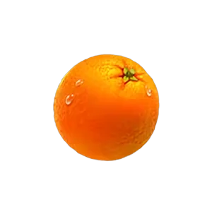 Orange symbol in Sevens & Fruits slot