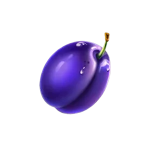 Plum symbol in Sevens & Fruits slot