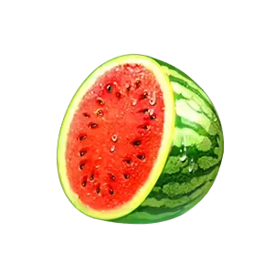 Watermelon symbol in Sevens & Fruits slot